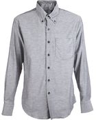 Naked & Famous Regular Fit Chambray Shirt - Lyst