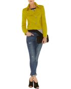 Karen Millen Texture Jacket - Lyst