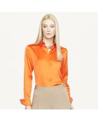 Ralph Lauren Black Label Long-sleeved Rachel Shirt - Lyst