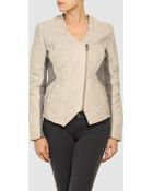 Yigal Azrouel Leather Outerwear - Lyst