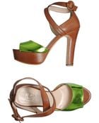 Alexandra Platform Sandals - Lyst