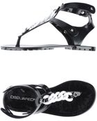 DSquared2 Flip Flops - Lyst