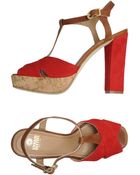 Enrico Fantini Platform Sandals - Lyst
