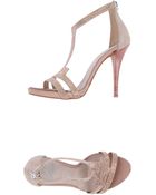Fabi Platform Sandals - Lyst