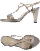 Martin Clay Highheeled Sandals - Lyst