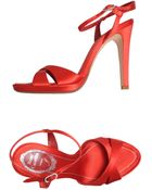 Rene Caovilla Platform Sandals - Lyst