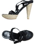 Stuart Weitzman Platform Sandals - Lyst