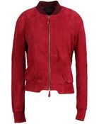 Trussardi 1911 Leather Outerwear - Lyst