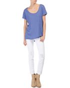 Rag & Bone The Pocket Tee Baja Blue - Lyst