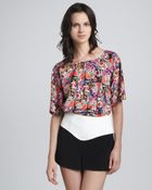 Tibi Yoked Skort - Lyst