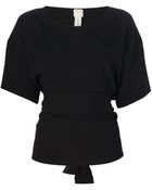 Anne Valerie Hash Phi Cut Out Blouse - Lyst