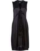 Lanvin Vault Fitted Dress - Lyst