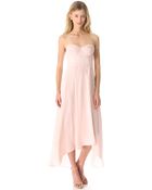Zimmermann Strapless Underwire Dress - Navy - Lyst