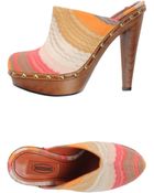 Missoni Mules - Lyst