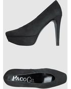 Paco Gil Platform Pumps - Lyst