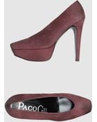 Paco Gil Platform Courts - Lyst