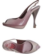 Rene Caovilla Platform Sandals - Lyst