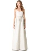 Alice + Olivia Sequin Bell Gown - Lyst