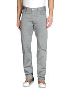 Armani Jeans Regular Fit Jeans in Stretch Cotton Sateen - Lyst