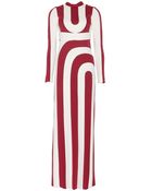 Marc Jacobs Print Floor-Length Dress - Lyst