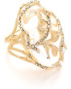 Alexis Bittar Ophelia Vine Encased Ring - Lyst
