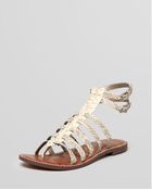 Sam Edelman Gladiator Sandals Gilda Flat - Lyst