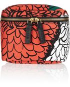 Marni Floral Print Cotton Canvas Cosmetics Case - Lyst