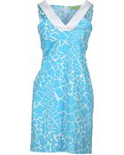 Versace Jeans Short Dress - Lyst