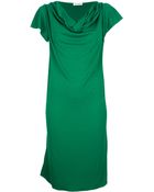 Vionnet Draped Detail Dress - Lyst
