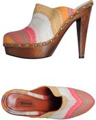 Missoni Mules - Lyst