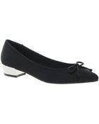 Asos Asos Lana Pointed Ballet Flats - Lyst