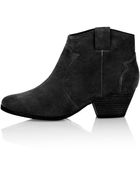 Topshop Western Side Zip Boots - Lyst