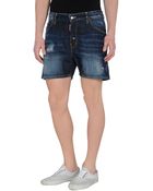 DSquared2 Denim Shorts - Lyst