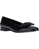 Saint Laurent Bow Detail Loafer - Lyst