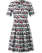 Marni Printed Cotton Dress - Lyst