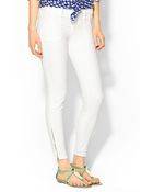 J Brand Retro Zip Skinny Jean - Lyst