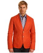 Just Cavalli Cotton Linen Blazer - Lyst