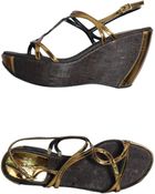 Stuart Weitzman Wedges - Lyst
