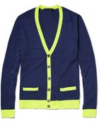Marc By Marc Jacobs Silk and Cottonblend Cardigan - Lyst