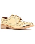 Jeffrey Campbell The Townsend Shoe in Gold Metallic - Lyst