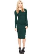 Nicole Miller Jersey Dress - Lyst