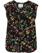 3.1 Phillip Lim Print Muscle Tee - Lyst