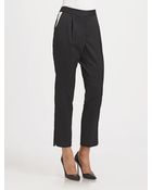 By Malene Birger Tuxedo Pants - Lyst