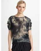 Doo. Ri Draped Shoulder Top - Lyst