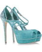 Le Silla Sandals - Lyst