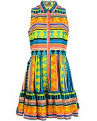 MSGM Printed Dress - Lyst