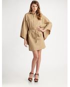 Ralph Lauren Blue Label Expedition Chino Poncho Dress - Lyst
