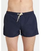 Gant Rugger Solid Swim Trunks - Lyst