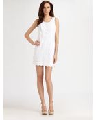Laundry By Shelli Segal Lace Dress - Lyst