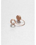 Maison Margiela Faceted Nose Bridge Ring - Lyst